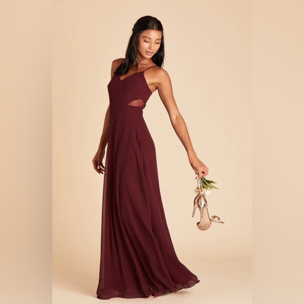 Cabernet Birdy Grey Bridesmaid Dress